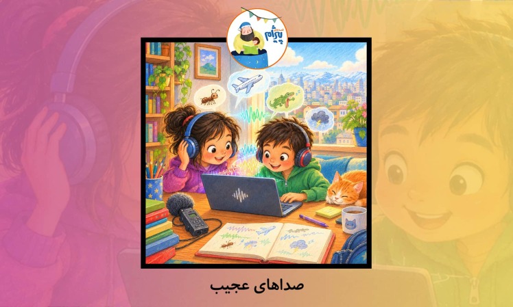 قصه صوتی کودکانه از پیژام به نام صداهای عجیب